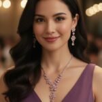 Premium Crystal Stone Necklace for Women.