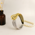 Modern Anti-Tarnish Bracelet with Glossy Finish.