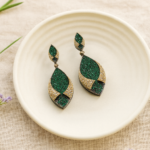 Brass Neno Lightweight Earrings.