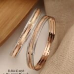Royal Finish CNC Designer Bangles for women.