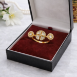 Premium Look Gold Plated Ring for women.