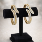 Premium Mehndi Polish Designer Bangles Pair.