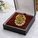 Traditional Rajwadi Heritage Ring for women.