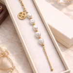 Premium Anti-Tarnish Pearl Gold Bracelet✨❤️