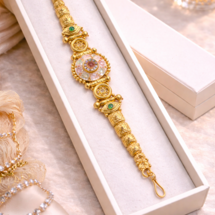 Premium High Gold Polish Brass Bracelet✨❤️