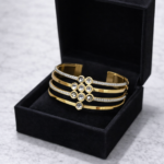 Crystal Bloom Anti-Tarnish Bracelet for women.