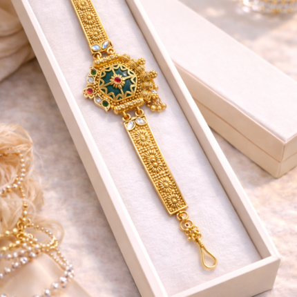 Traditional Antique High Gold Brass Bracelet,✨❤️