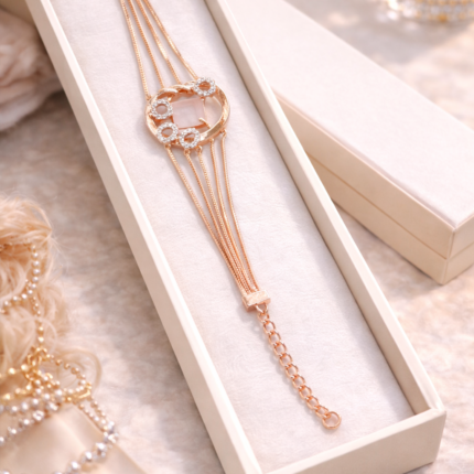 Elegant Rose Gold Designer Bracelet✨❤️