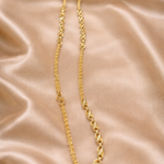Elegant Gold Twist Link Chain ✨