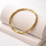 Golden Bead Elegance Bracelet for women.