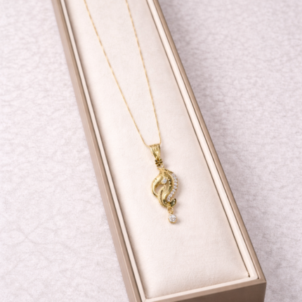 ✨ Designer Gold Chain with Elegant Pendant ✨