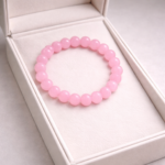 Blush Pink Beaded Bracelet 🌸