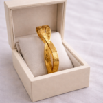 Royal Greek Pattern Gold Kada✨