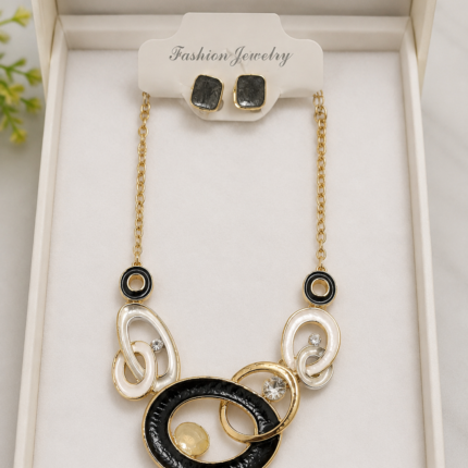 Midnight Pearl Elegance Set ✨