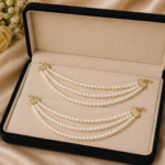 Elegant Pearl Layered Chain Set ✨
