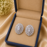 Crystal Bloom Stud Earrings ✨