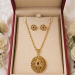 Royal Ruby Heritage Pendant Set✨